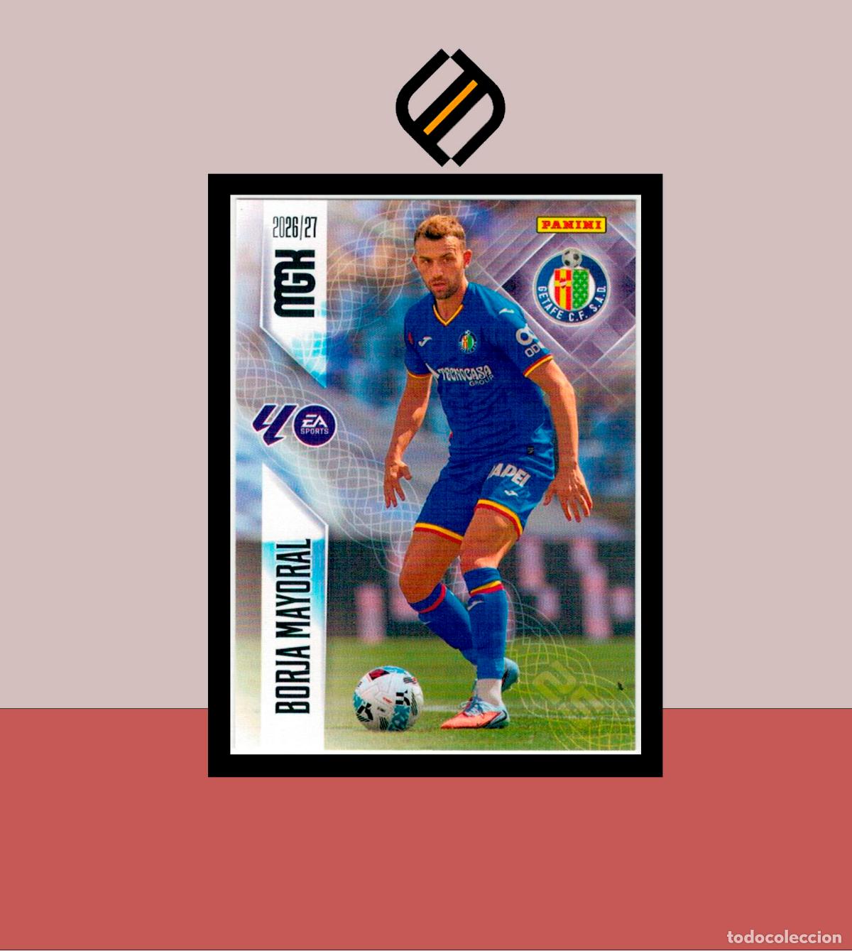 Football Stickers: MEGACRACKS 2026 2027 26 27 PANINI N&ordm; 195 BORJA MAYORAL GETAFE COLECCI&Oacute;N ALB&Uacute;M MGK