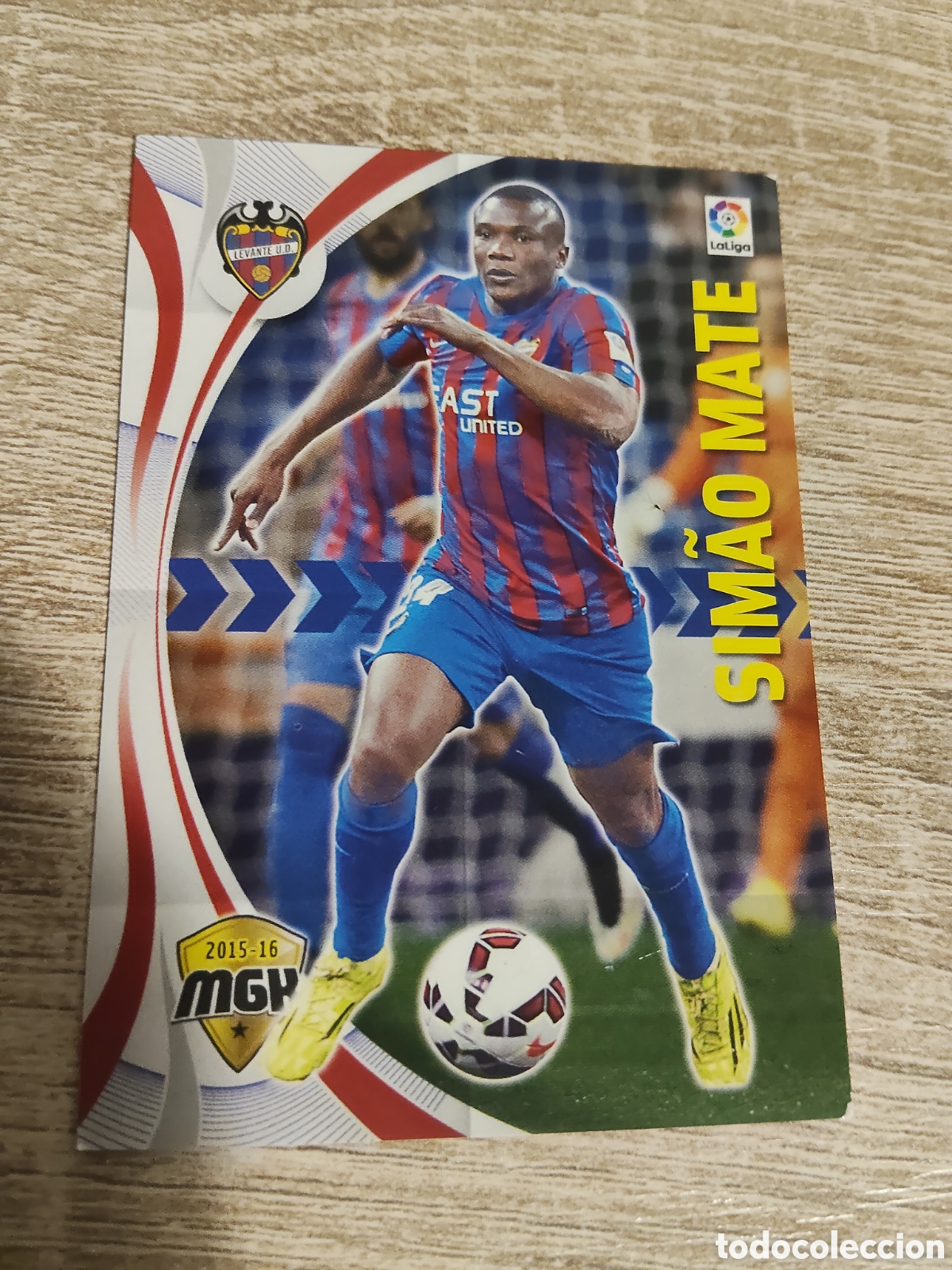Football Stickers: Panini Megacracks 2015 2016 15 16 308 Simao Mate Levante