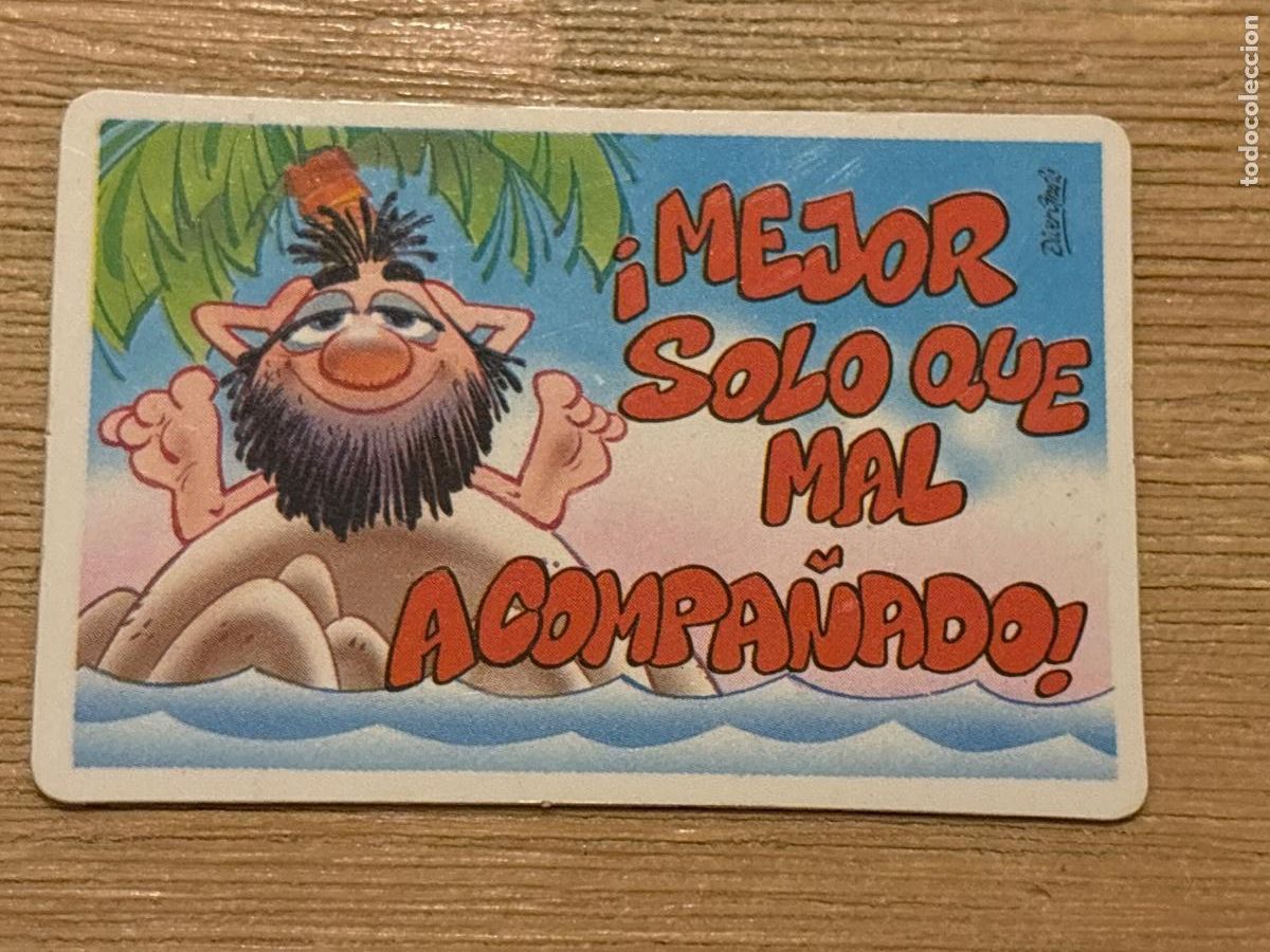Cromos de f&uacute;tbol: 37. CROMO SIN PEGAR PEGUI-TARJETA PEGUITARJETAS BOLLYCAO -MEJOR SOLO QUE MAL ACOMPA&Ntilde;ADO-