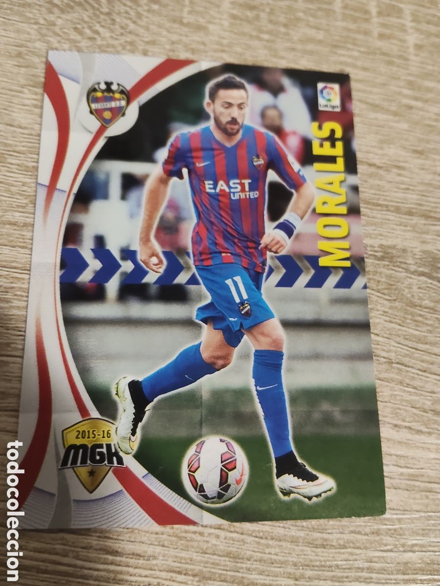 Football Stickers: Panini Megacracks 2015 2016 15 16 311 Morales Levante