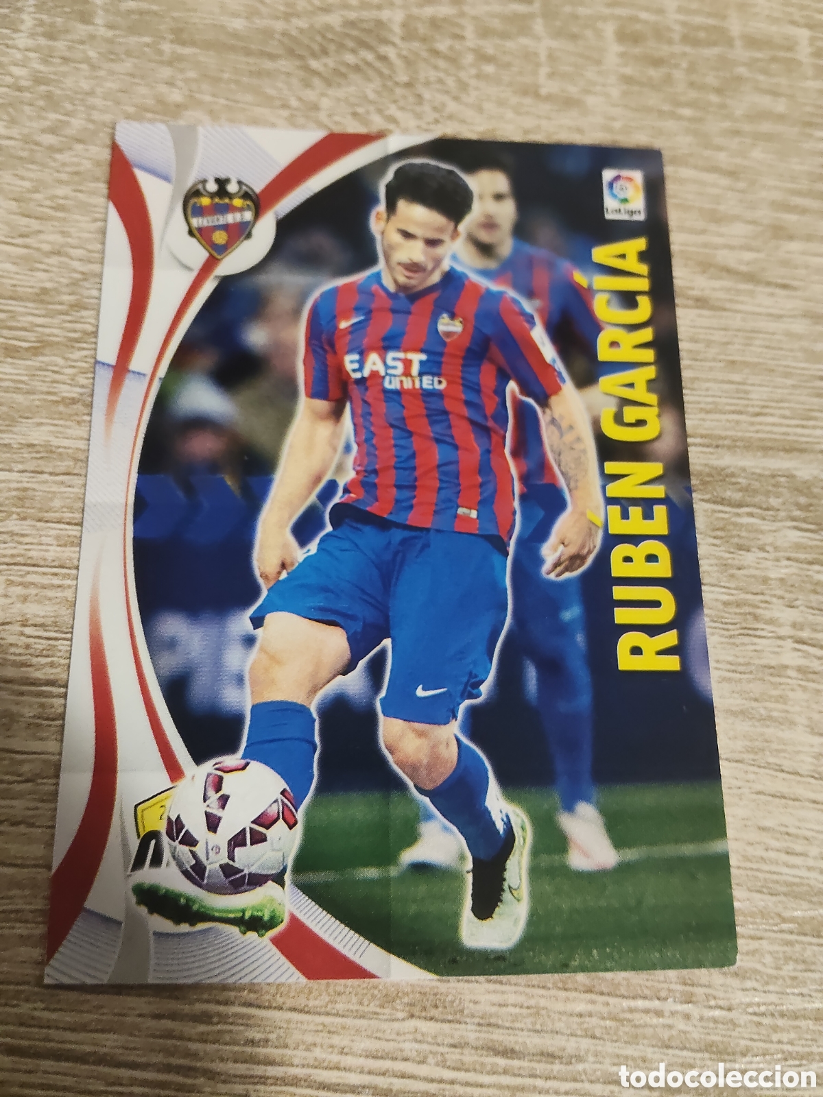 Fu&szlig;ball-Sticker: Panini Megacracks 2015 2016 15 16 318 Rub&eacute;n Garc&iacute;a Levante