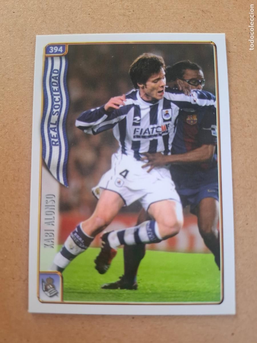 Figurine di Calcio: MUNDICROMO 2004 2005 04 05 - 394 XABI ALONSO ( BAJA ) - REAL SOCIEDAD