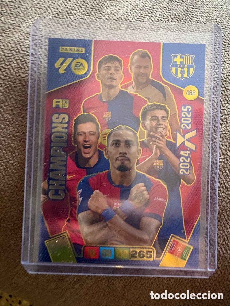 Cromos de f&uacute;tbol: Card Champions Barcelona 24 25 /2024 2025