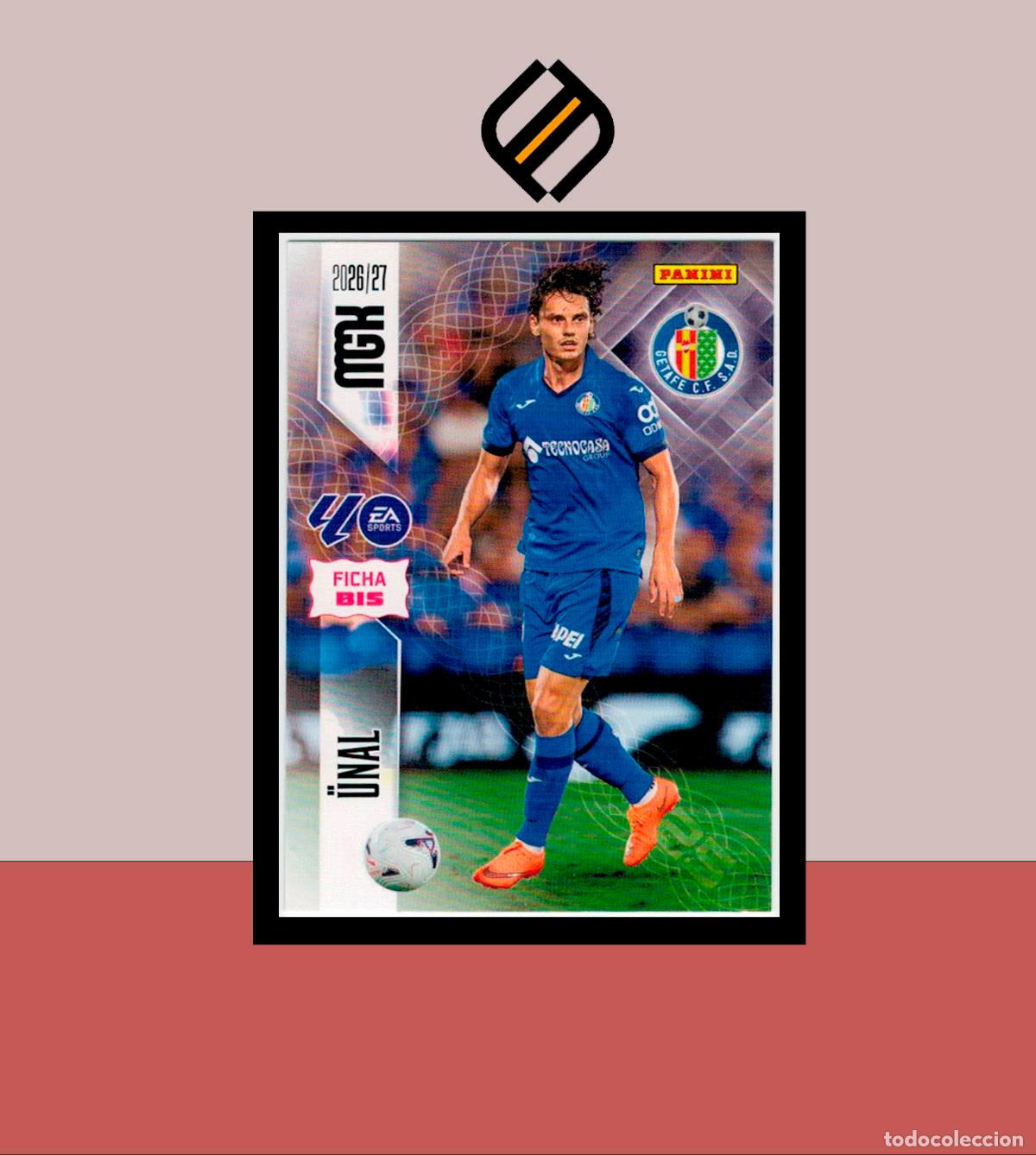 Cromos de f&uacute;tbol: MEGACRACKS 2026 2027 26 27 PANINI N&ordm; 196 BIS &Uuml;NAL GETAFE COLECCI&Oacute;N ALB&Uacute;M MGK 2 EDICI&Oacute;N