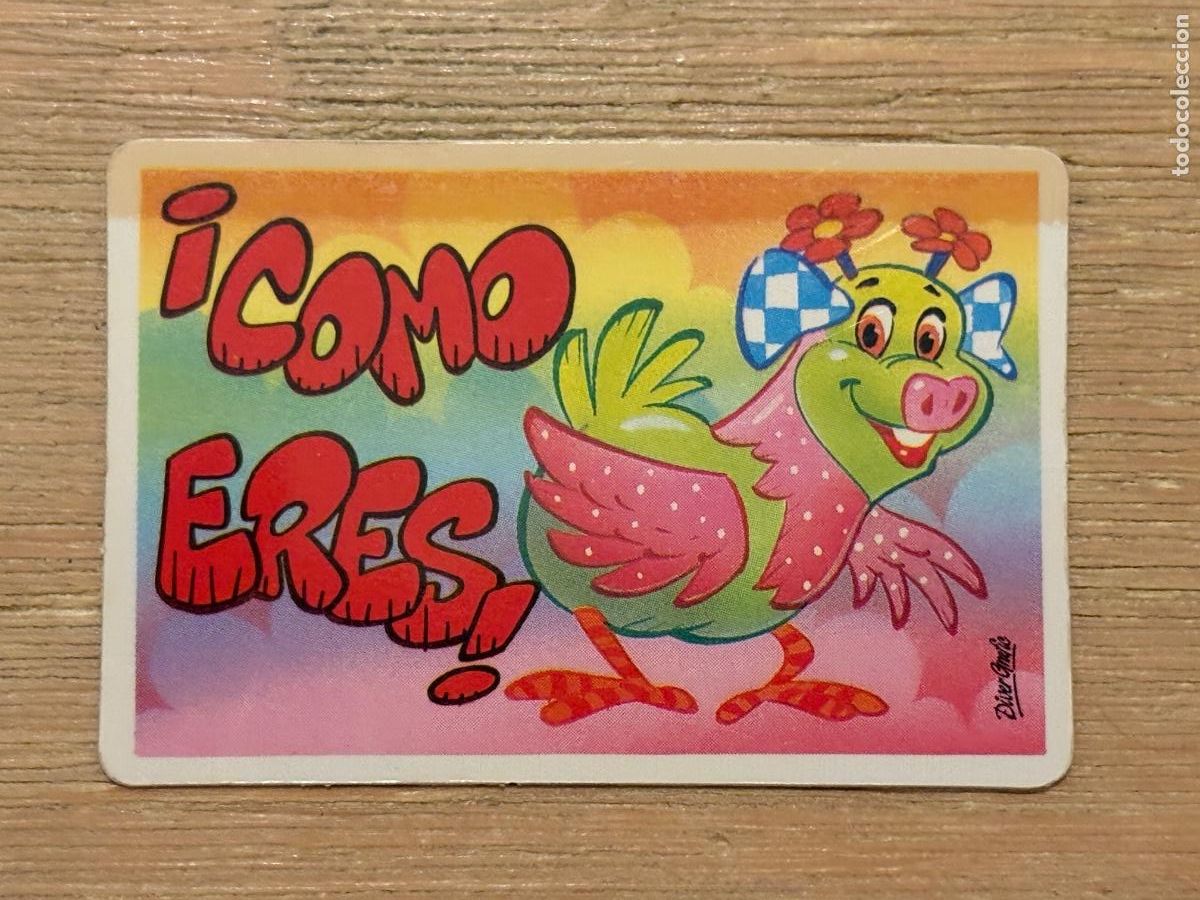 Cromos de f&uacute;tbol: 37. CROMO SIN PEGAR PEGUI-TARJETA PEGUITARJETAS BOLLYCAO -COMO ERES -