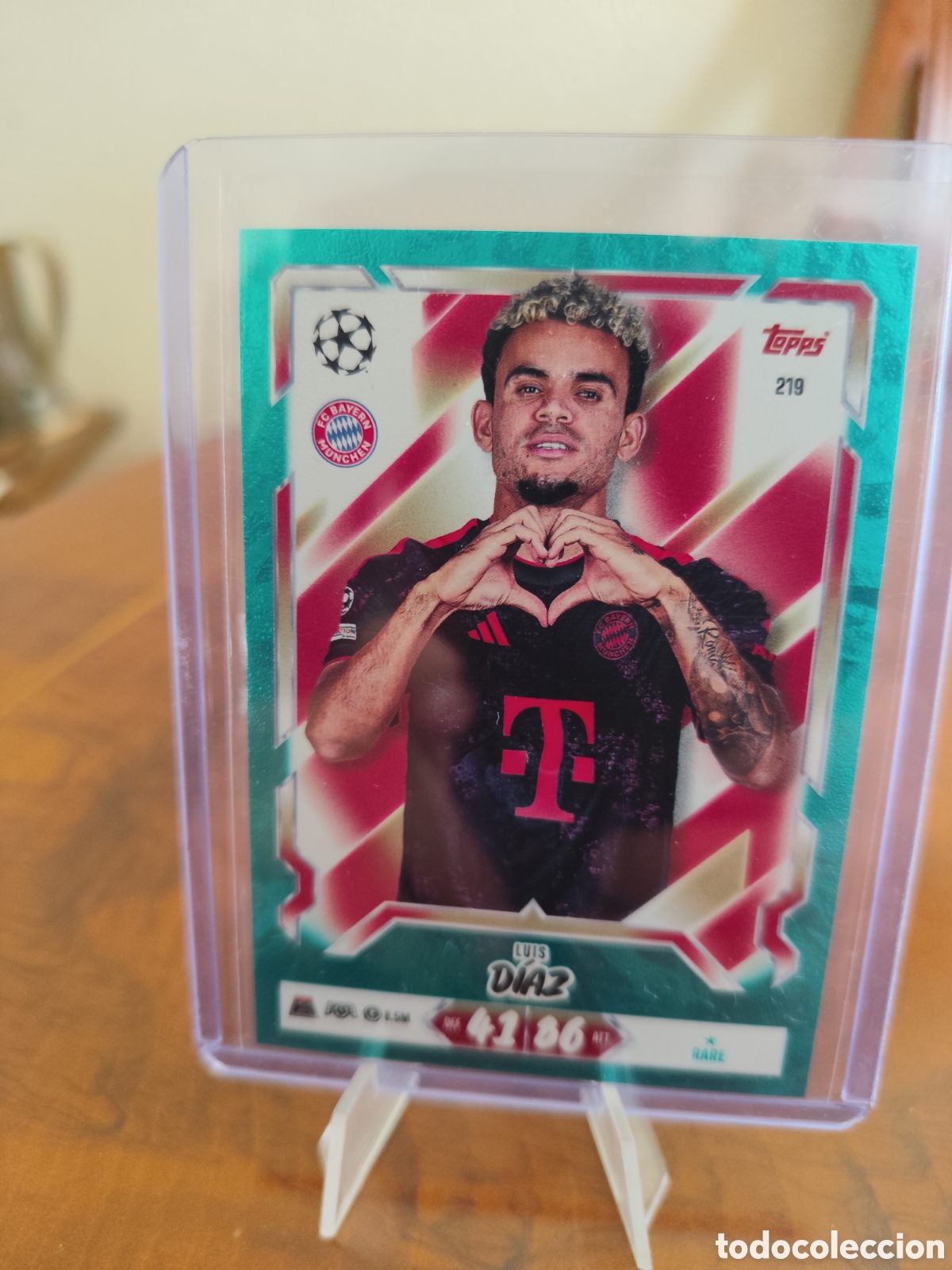 Cromos de f&uacute;tbol: Luis D&iacute;az Bayer Munich - Foto 1