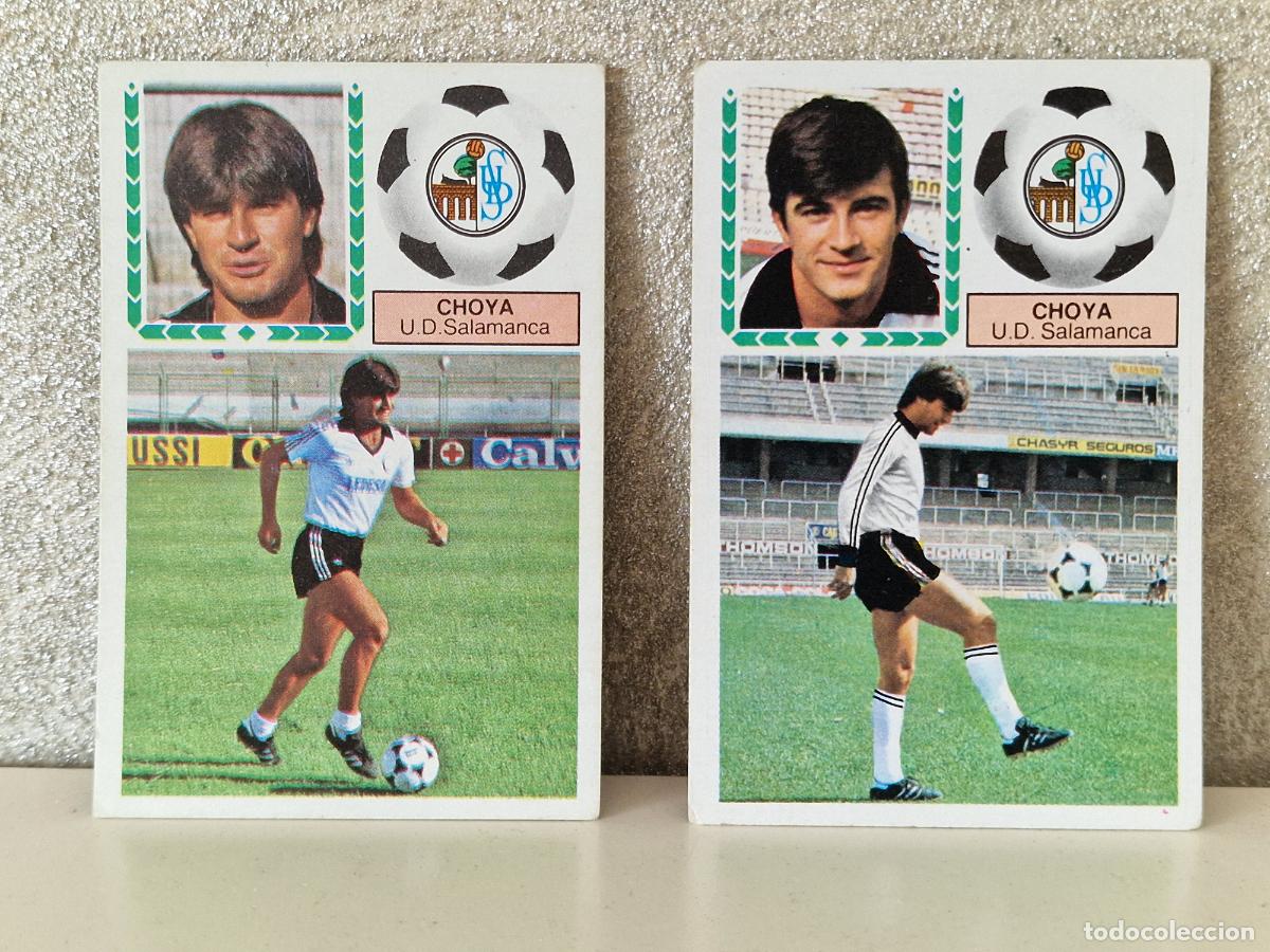 Cromos de f&uacute;tbol: VERSION DIF&Iacute;CIL CHOYA 83 84 LIGA ESTE SIN PEGAR