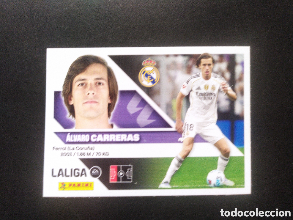 Cromos de Futebol: Liga este 2026 2027 26 27 panini Carreras n&deg; 10A 10 A Real Madrid