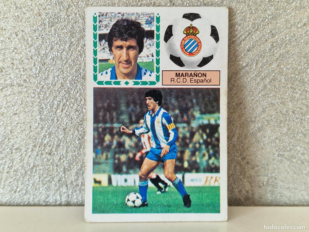 Cromos de Futebol: BAJA MARA&Ntilde;ON 83 84 LIGA ESTE SIN PEGAR