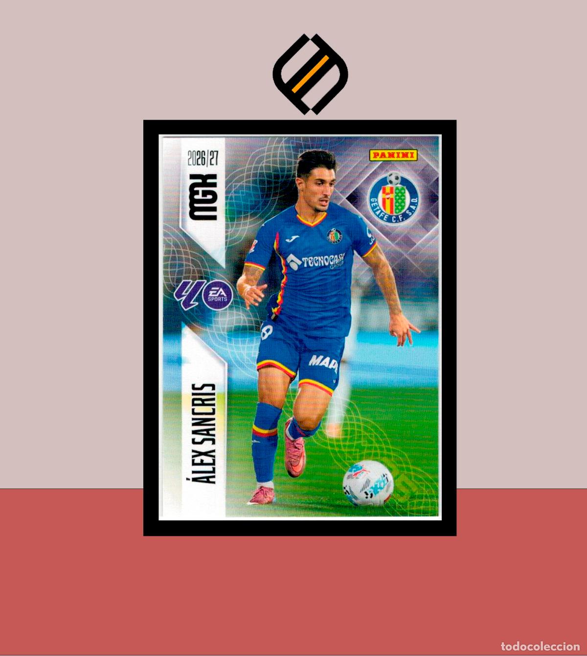 Cromos de f&uacute;tbol: MEGACRACKS 2026 2027 26 27 PANINI N&ordm; 198 &Aacute;LEX SANCRIS GETAFE COLECCI&Oacute;N ALB&Uacute;M MGK