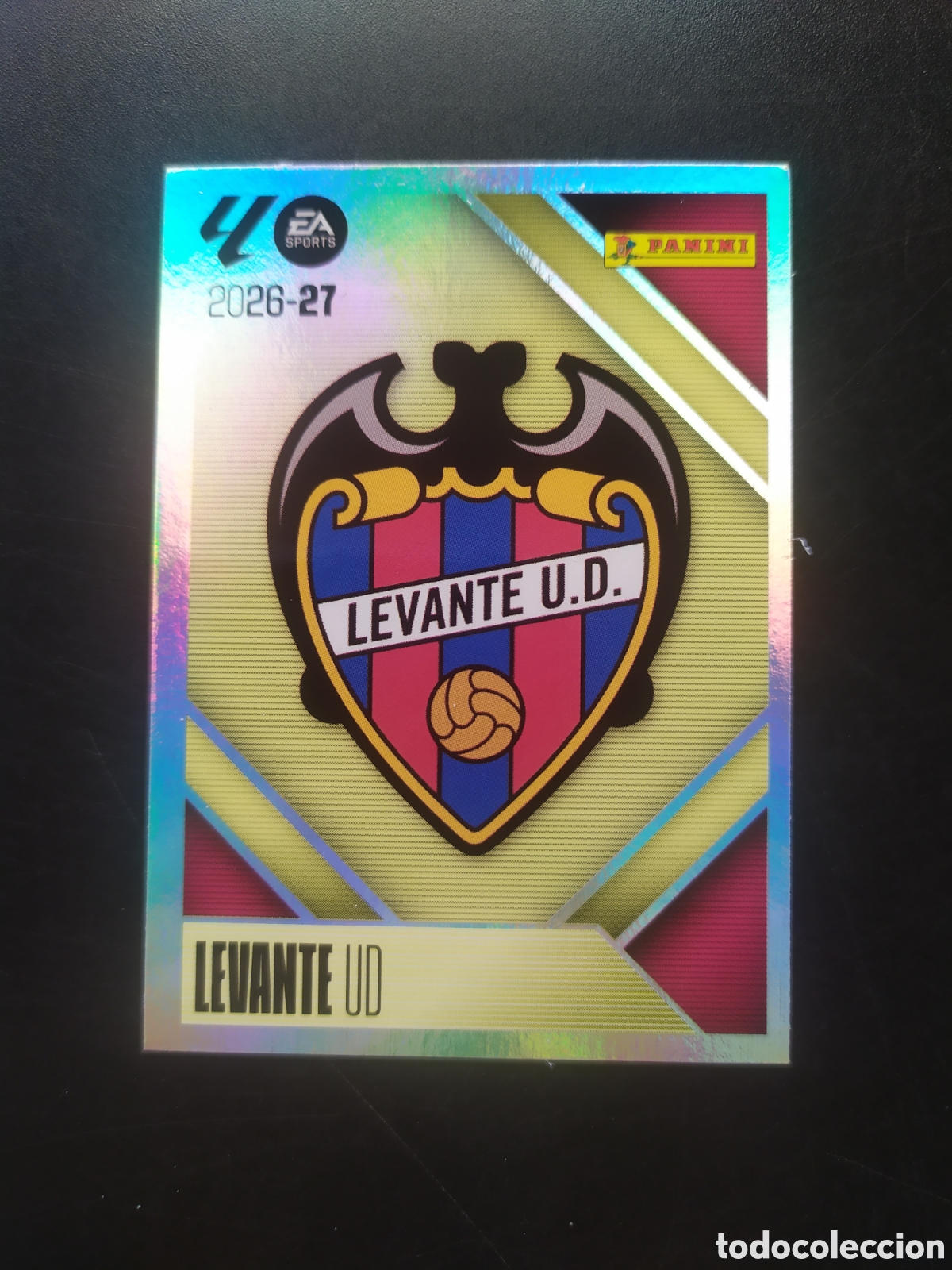 Fu&szlig;ball-Sticker: Liga este 2026 2027 26 27 panini escudo n&deg; 1 Levante
