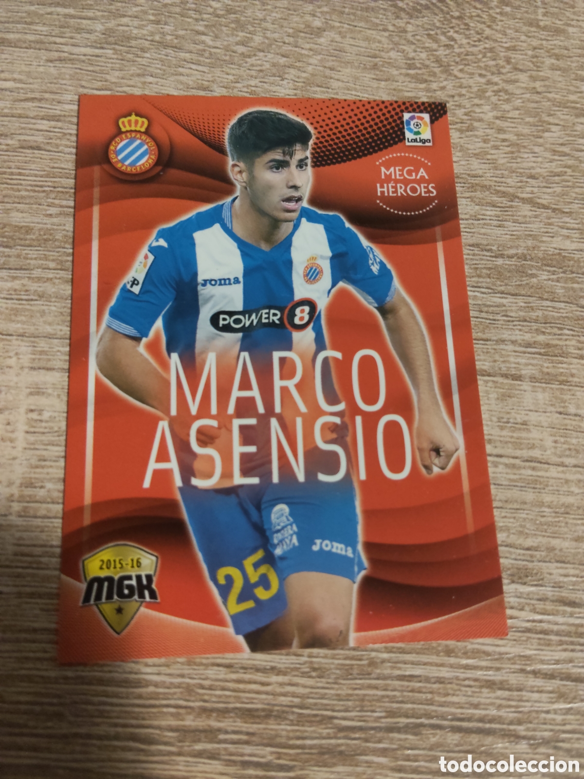 Fu&szlig;ball-Sticker: Panini Megacracks 2015 2016 15 16 214 bis Marco Asensio Espanyol