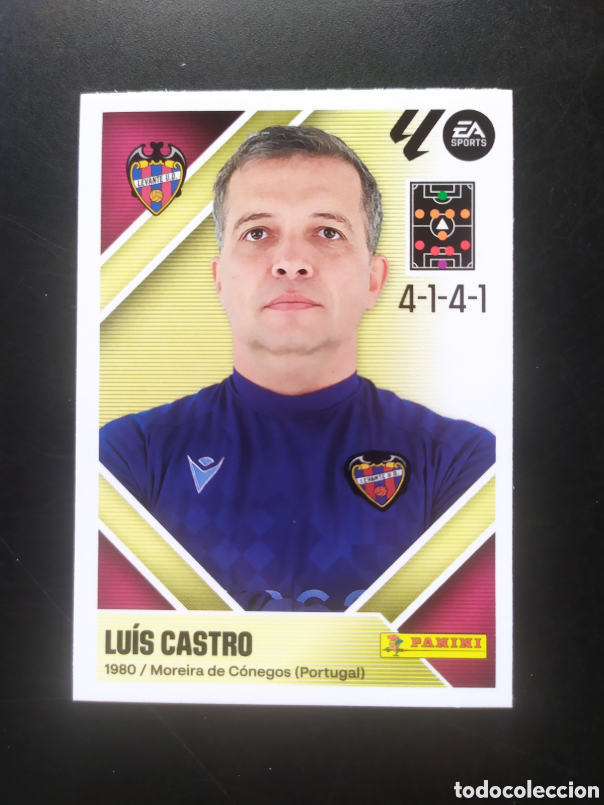 Fu&szlig;ball-Sticker: Liga este 2026 2027 26 27 panini Luis Castro n&deg; 2 Levante
