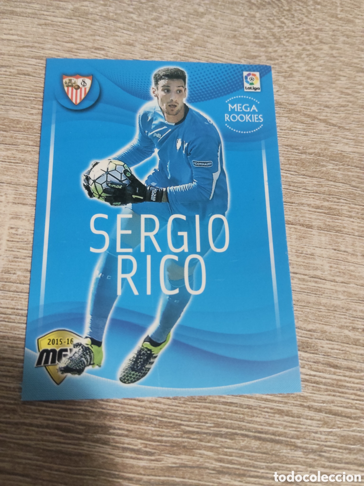Fu&szlig;ball-Sticker: Panini Megacracks 2015 2016 15 16 459 bis Sergio Rico Sevilla