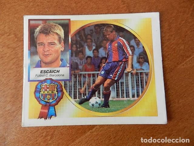 Cromos de f&uacute;tbol: Cromo LIGA 94-95 ESCAICH Barcelona f&uacute;tbol 1994 1995 Barcelona fichajes n&ordm; 19 Ediciones Este