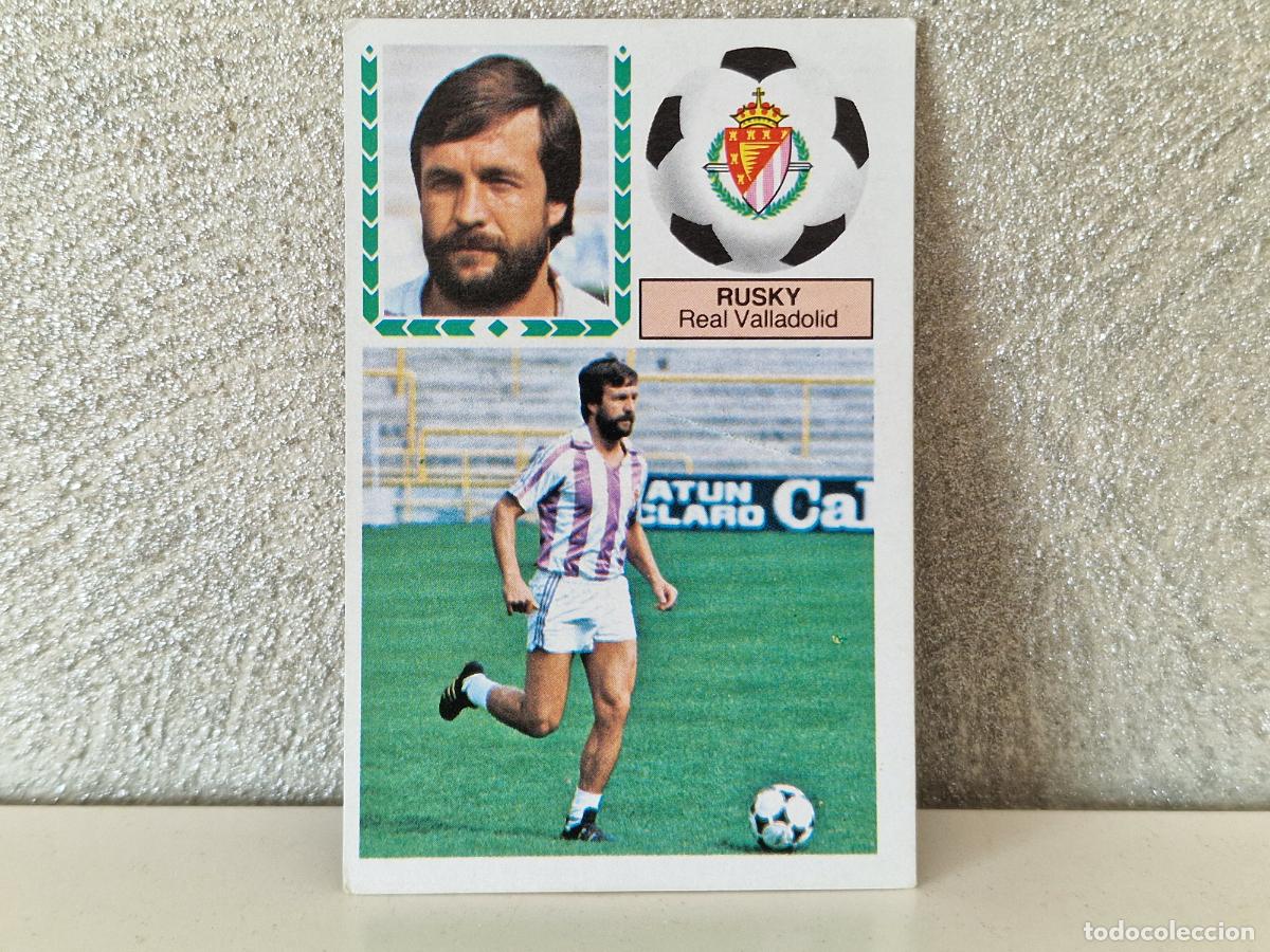 Cromos de f&uacute;tbol: BAJA RUSKY 83 84 LIGA ESTE SIN PEGAR