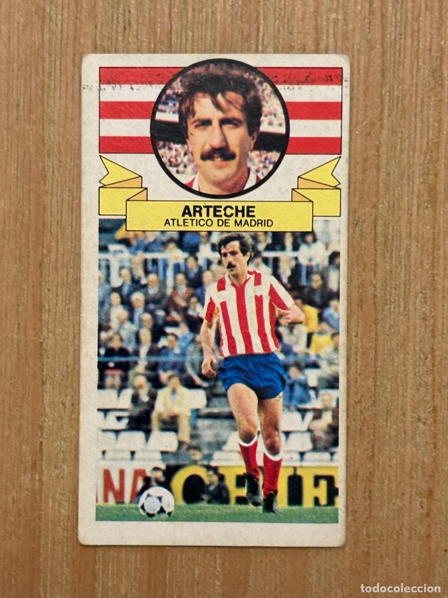 Cromos de f&uacute;tbol: 37. CROMO SIN PEGAR NUNCA PEGADO ATLETICO DE MADRID ARTECHE ALBUM ESTE LIGA 85-86 1985-86