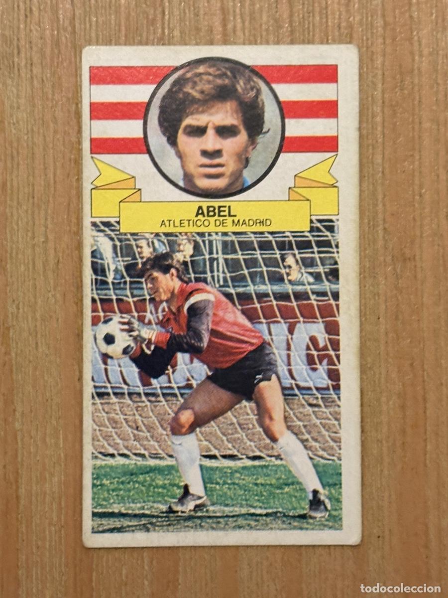Cromos de f&uacute;tbol: 37. CROMO SIN PEGAR NUNCA PEGADO ATLETICO DE MADRID ABEL ALBUM ESTE LIGA 85-86 1985-86