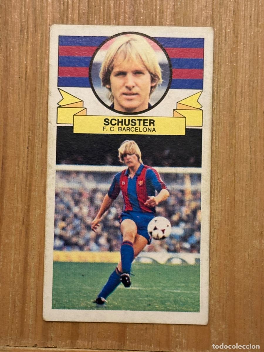 Cromos de f&uacute;tbol: 37. CROMO SIN PEGAR NUNCA PEGADO SCHUSTER BARCELONA ALBUM ESTE LIGA 85-86 1985-86