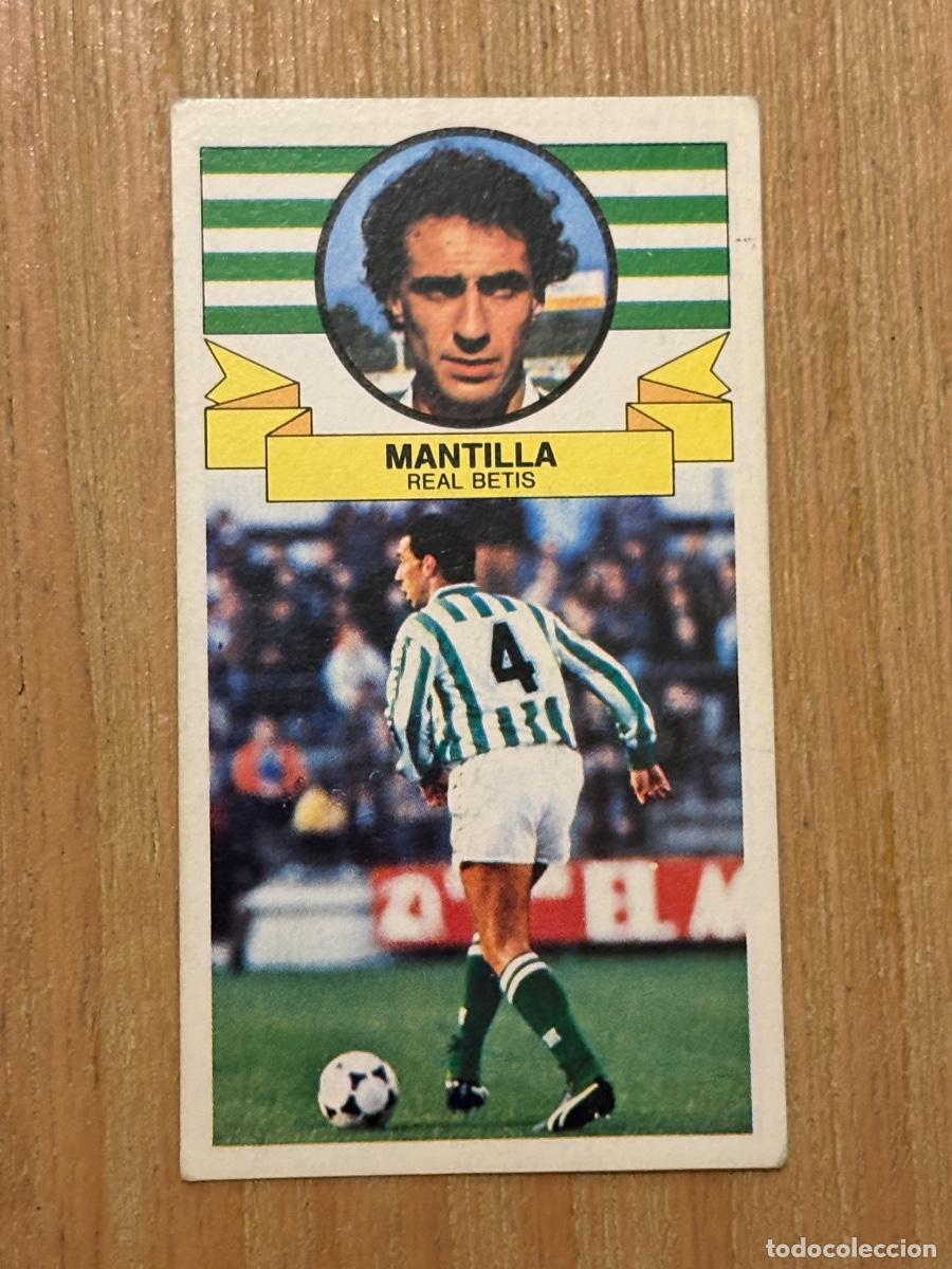 Cromos de f&uacute;tbol: 37. CROMO SIN PEGAR NUNCA PEGADO MANTILLA BETIS ALBUM ESTE LIGA 85-86 1985-86
