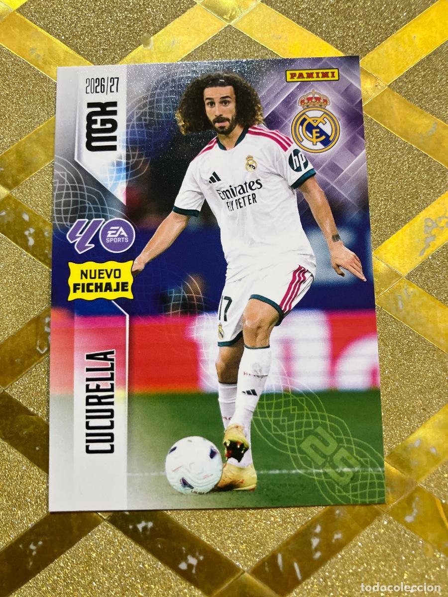 Cromos de f&uacute;tbol: CROMO DE FUTBOL 451 CUCURELLA REAL MADRID NUEVO FICHAJE LIGA 2026 2027 MEGACRACKS MGK PANINI !