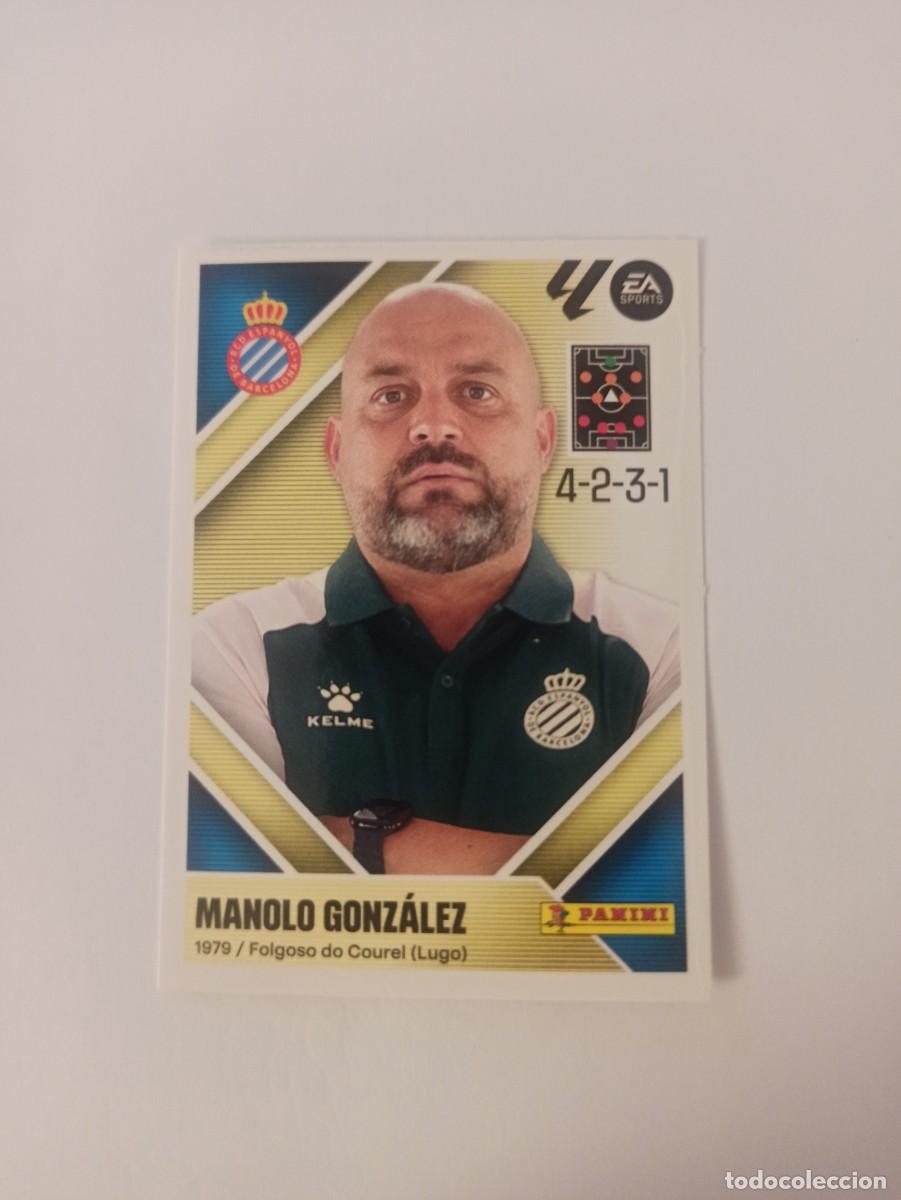 Cromos de f&uacute;tbol: Manolo Gonzalez 2 - Entrenador - Espanyol - LIGA ESTE 2026 2027 - 26 27 - PANINI