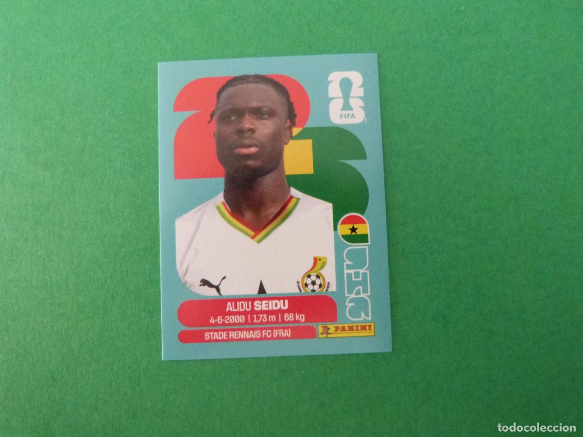 Cromos de Futebol: CROMO FUTBOL SEIDU GHANA SIN PEGAR N&ordm; 5 GHA 5 MUNDIAL 2026 PANINI