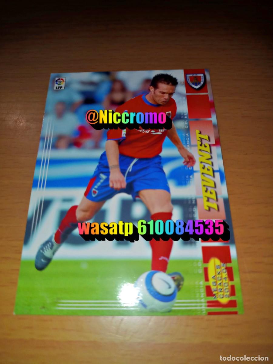 Cromos de f&uacute;tbol: tevenet numancia 233 megacracks 2004 2005 nueva ficha 04 05 tarjeta niccromo