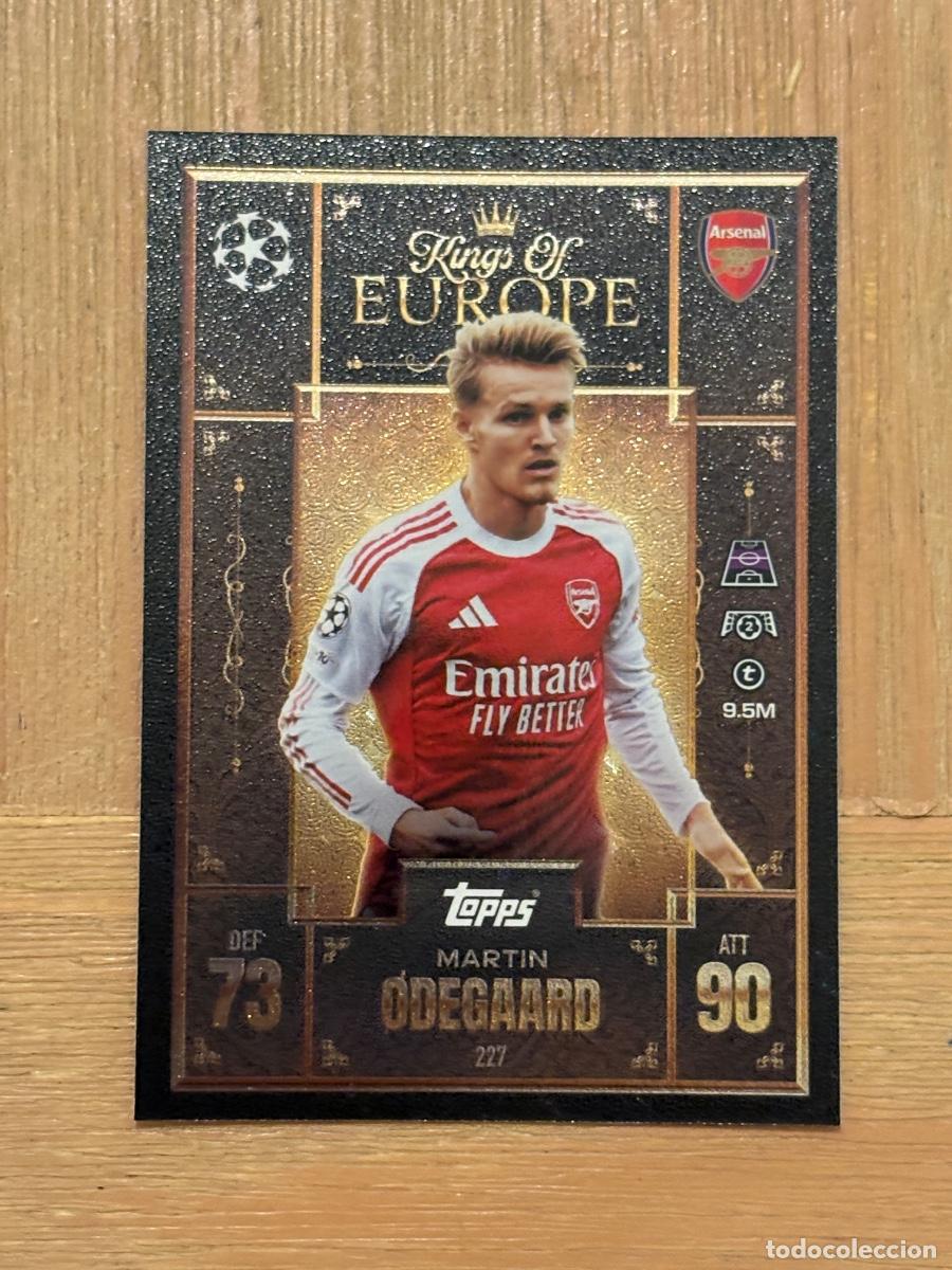 Cromos de f&uacute;tbol: 37. CROMO TOPPS MATCH ATTAX ODEGAARD N 227 2025-26 25-26 UEFA KINGS OF EUROPE