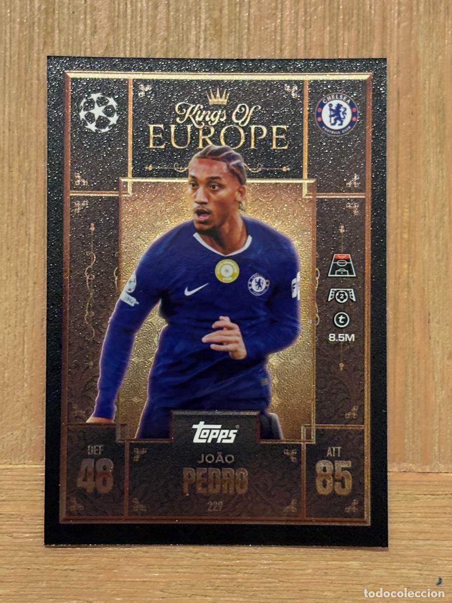 Cromos de f&uacute;tbol: 37. CROMO TOPPS MATCH ATTAX JOAO PEDRO N 229 2025-26 25-26 UEFA KINGS OF EUROPE