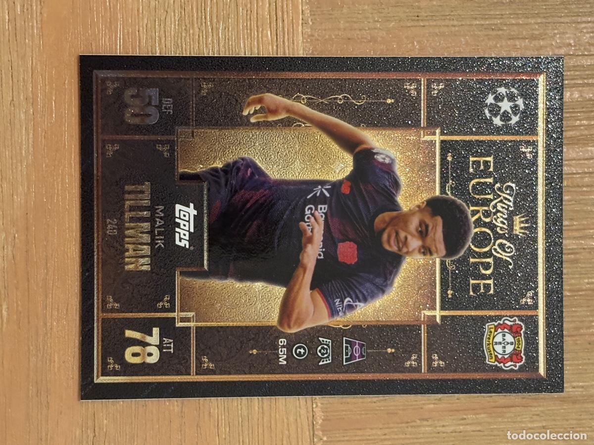 Cromos de f&uacute;tbol: 37. CROMO TOPPS MATCH ATTAX TILLMAN N 240 2025-26 25-26 UEFA KINGS OF EUROPE