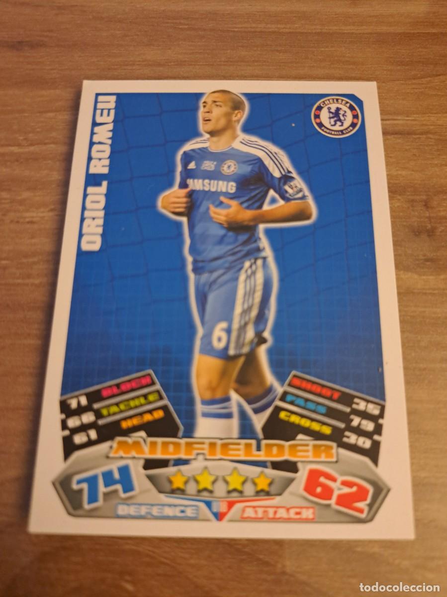 Cromos de Futebol: Atenci&oacute;n coleccionistas del FC Barcelona y Girona. Card de Oriol Romeu con el Chelsea