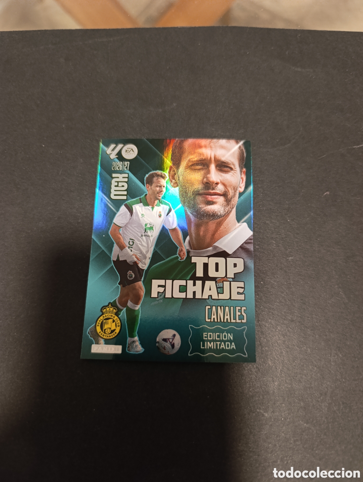 Cromos de Futebol: Megacracks 26 27 Top Fichaje Canales Racing Santander Edici&oacute;n Limitada