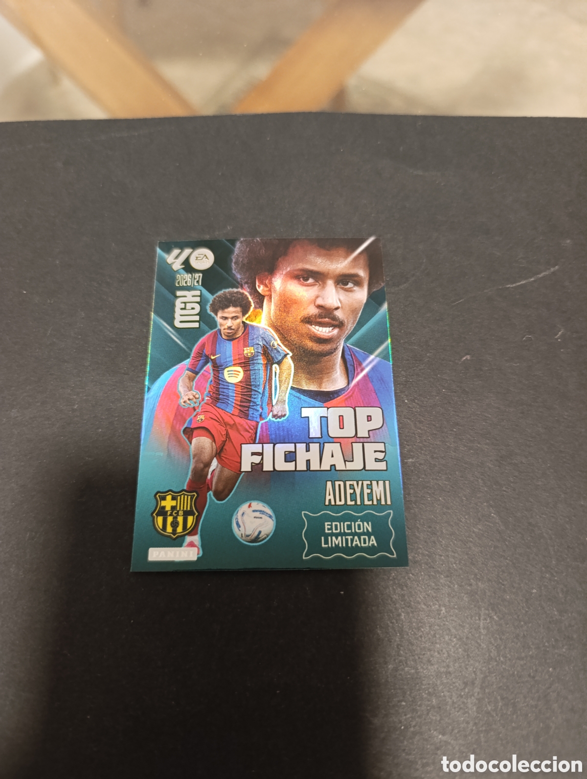 Cromos de Futebol: Megacracks 26 27 Top Fichaje Adeyemi FC Barcelona Edici&oacute;n Limitada