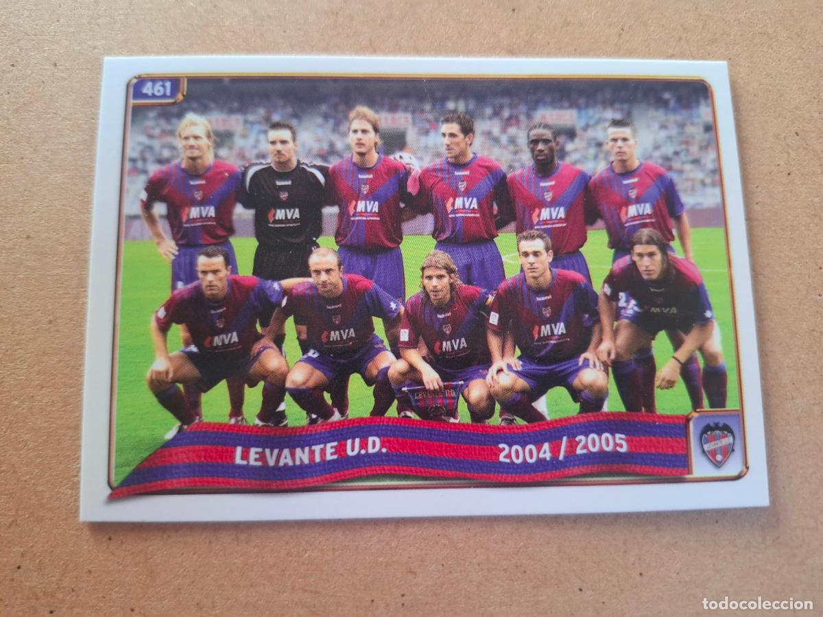 Cromos de f&uacute;tbol: MUNDICROMO 2004 2005 04 05 - 461 HIMNO ( EN VALENCIANO ) / EQUIPO - LEVANTE UD