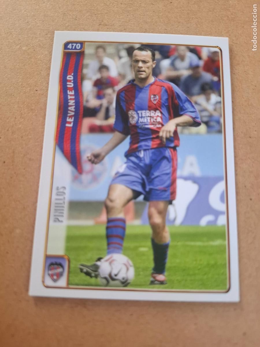 Cromos de f&uacute;tbol: MUNDICROMO 2004 2005 04 05 - 470 PINILLOS ( CORREGIDO ) - LEVANTE UD