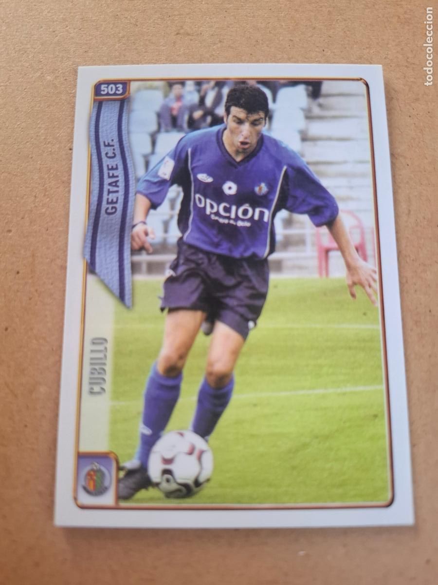 Cromos de f&uacute;tbol: MUNDICROMO 2004 2005 04 05 - 503 CUBILLO ( CORREGIDO ) - GETAFE CF