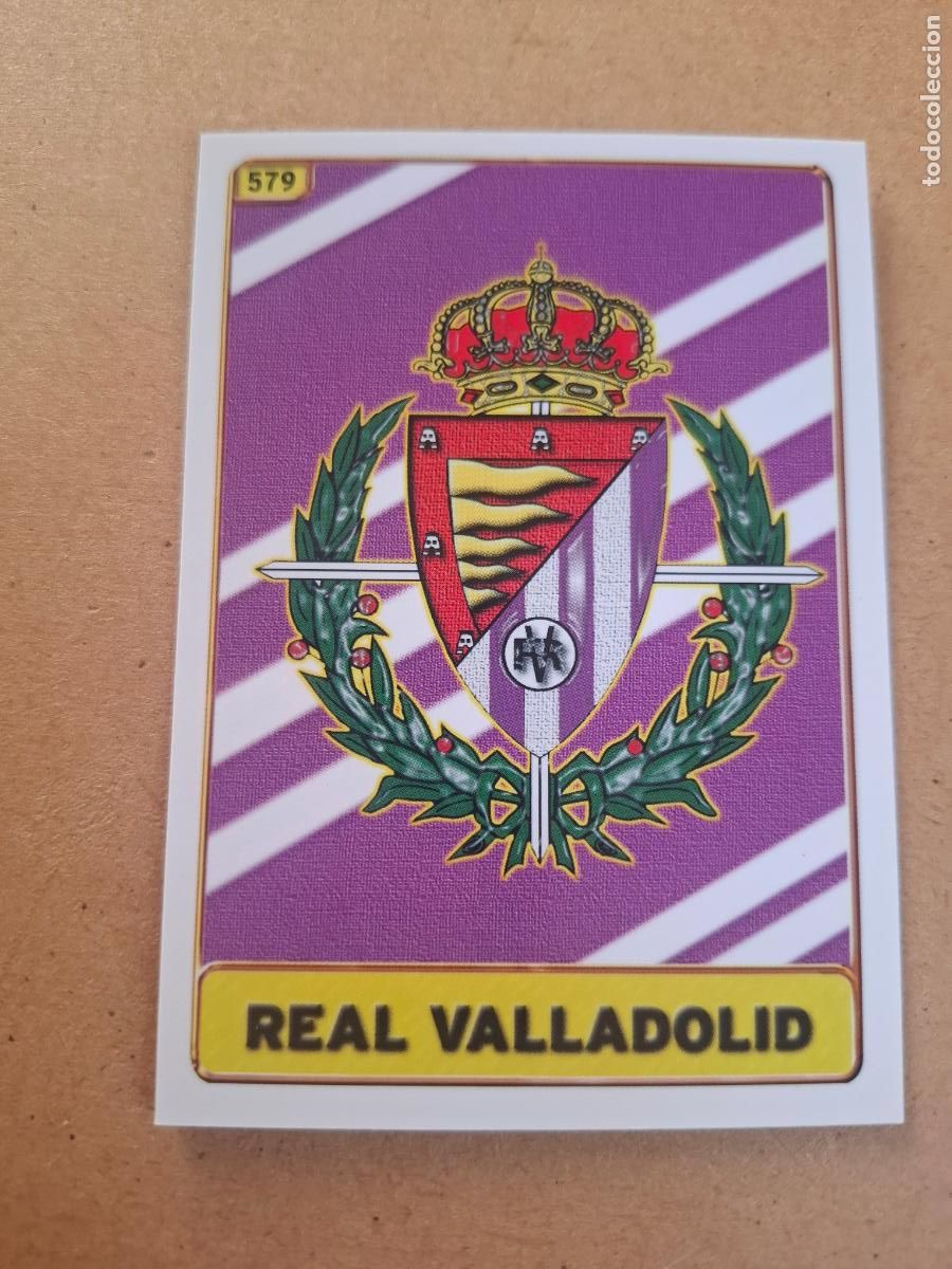 Cromos de f&uacute;tbol: MUNDICROMO 2004 2005 04 05 - 579 ESCUDO REAL VALLADOLID