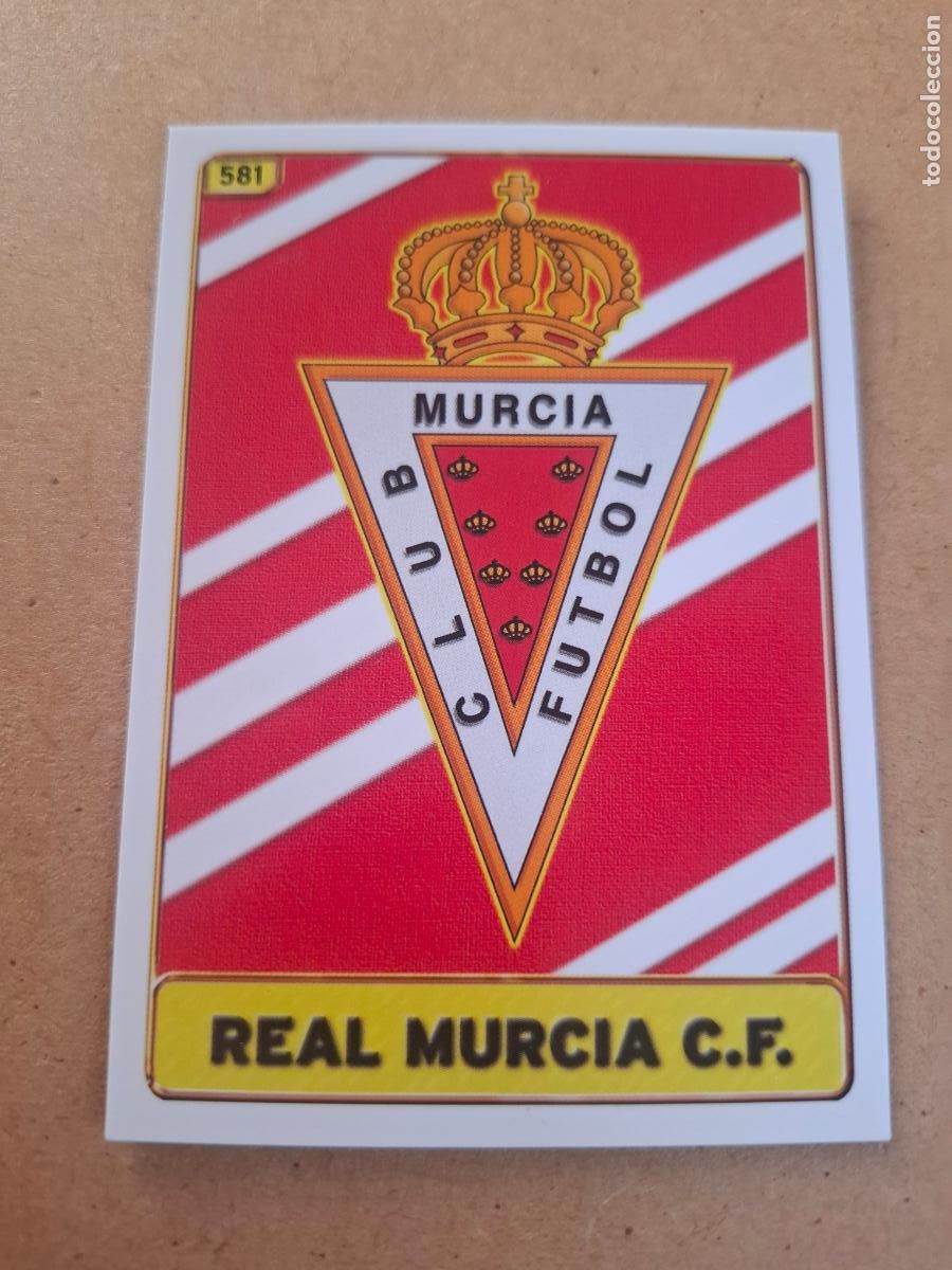 Cromos de f&uacute;tbol: MUNDICROMO 2004 2005 04 05 - 581 ESCUDO REAL MURCIA C.F.