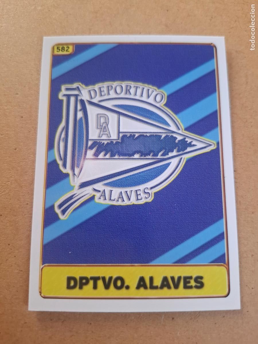 Cromos de f&uacute;tbol: MUNDICROMO 2004 2005 04 05 - 582 ESCUDO DPTVO. ALAV&Eacute;S