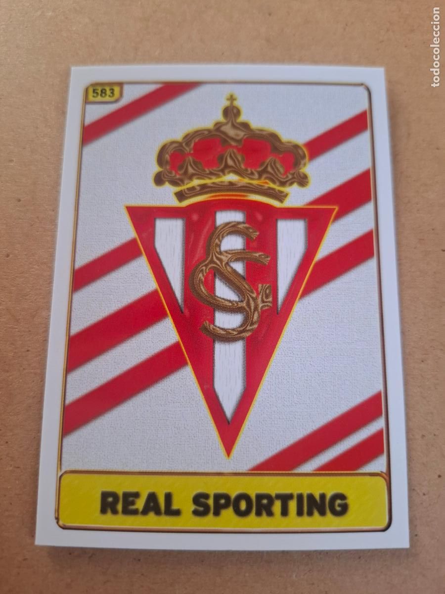 Cromos de f&uacute;tbol: MUNDICROMO 2004 2005 04 05 - 583 ESCUDO REAL SPORTING GIJ&Oacute;N
