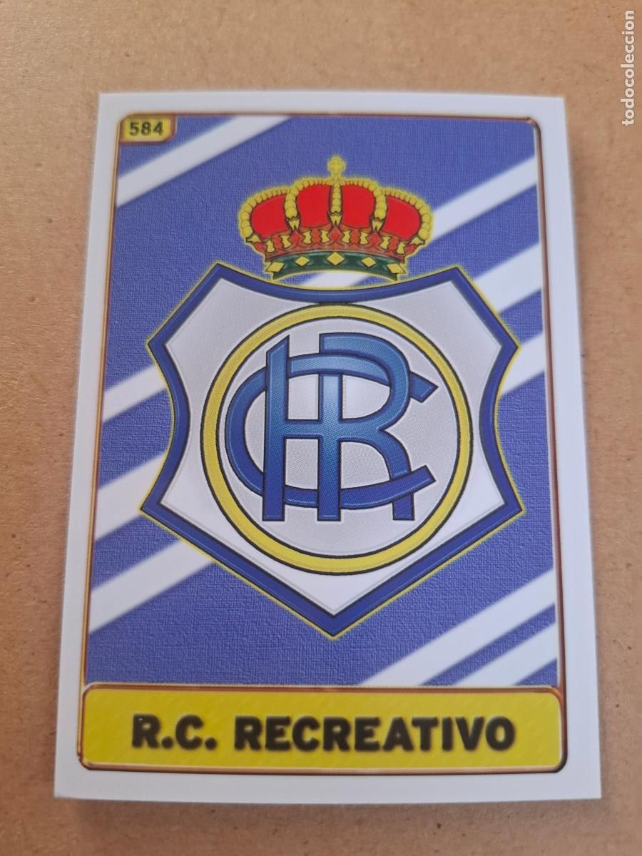 Cromos de f&uacute;tbol: MUNDICROMO 2004 2005 04 05 - 584 ESCUDO R.C. RECREATIVO