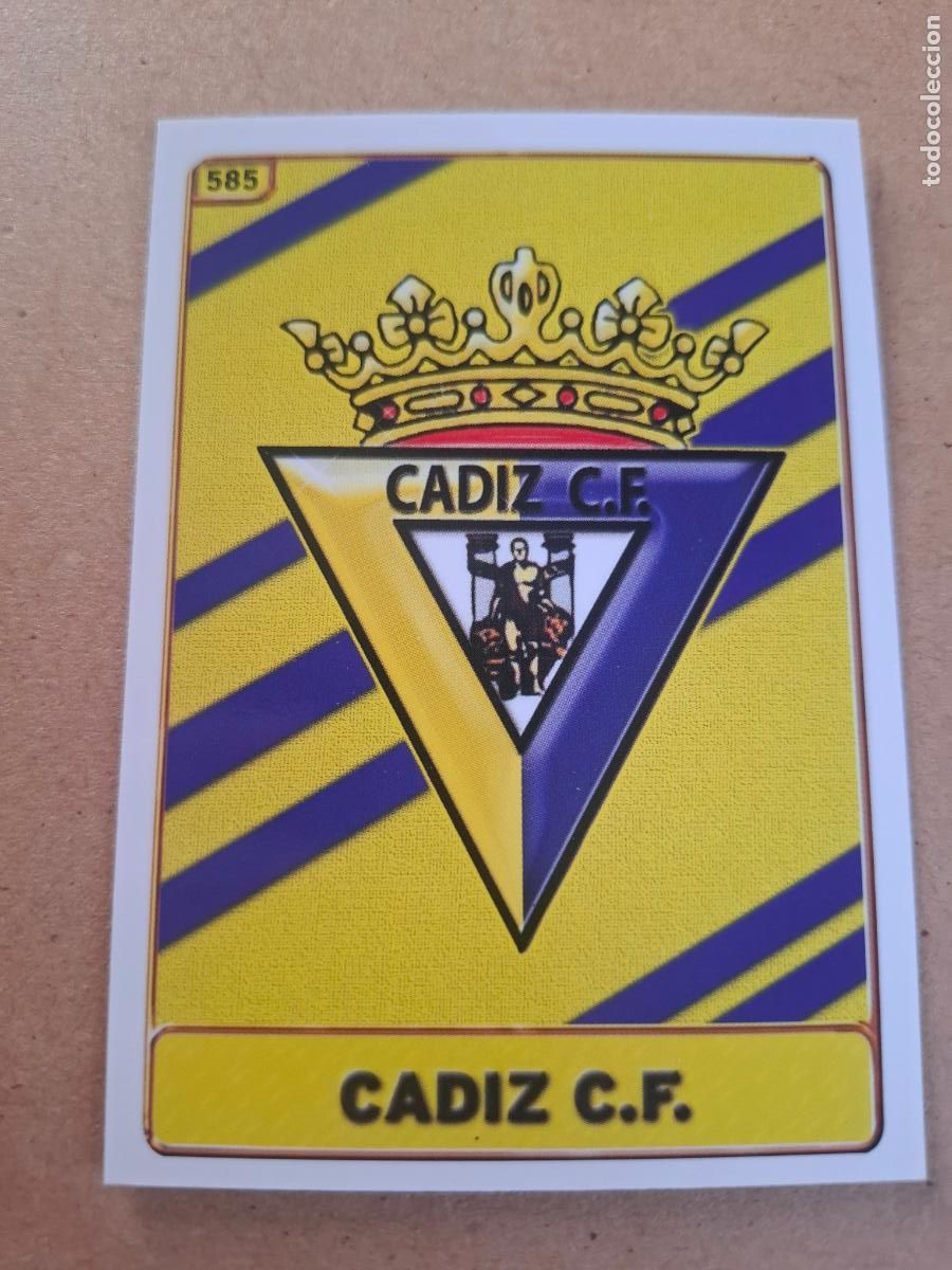 Cromos de f&uacute;tbol: MUNDICROMO 2004 2005 04 05 - 585 ESCUDO C&Aacute;DIZ C.F.
