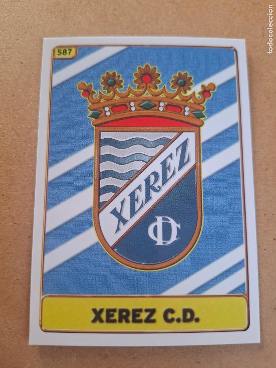 Cromos de f&uacute;tbol: MUNDICROMO 2004 2005 04 05 - 587 ESCUDO XEREZ C.D.