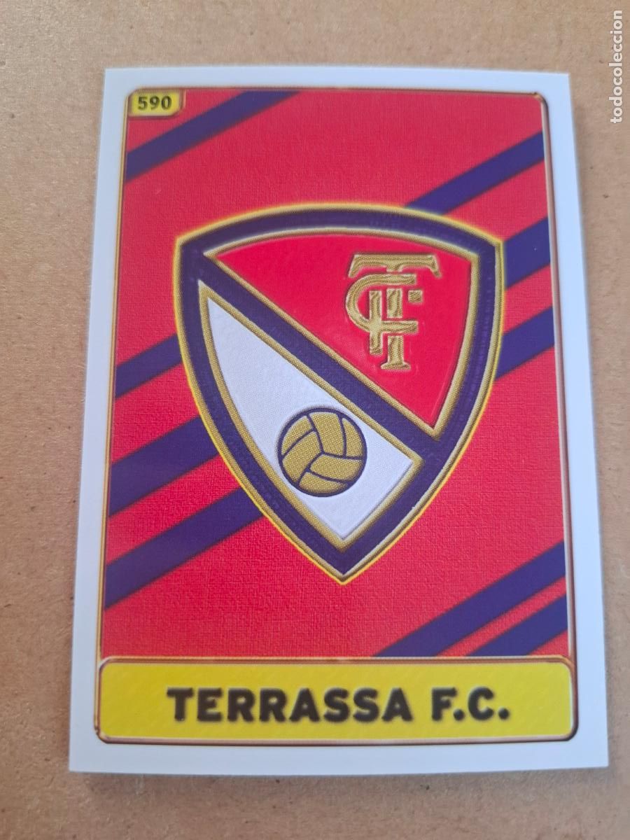 Cromos de f&uacute;tbol: MUNDICROMO 2004 2005 04 05 - 590 ESCUDO TERRASSA F.C.