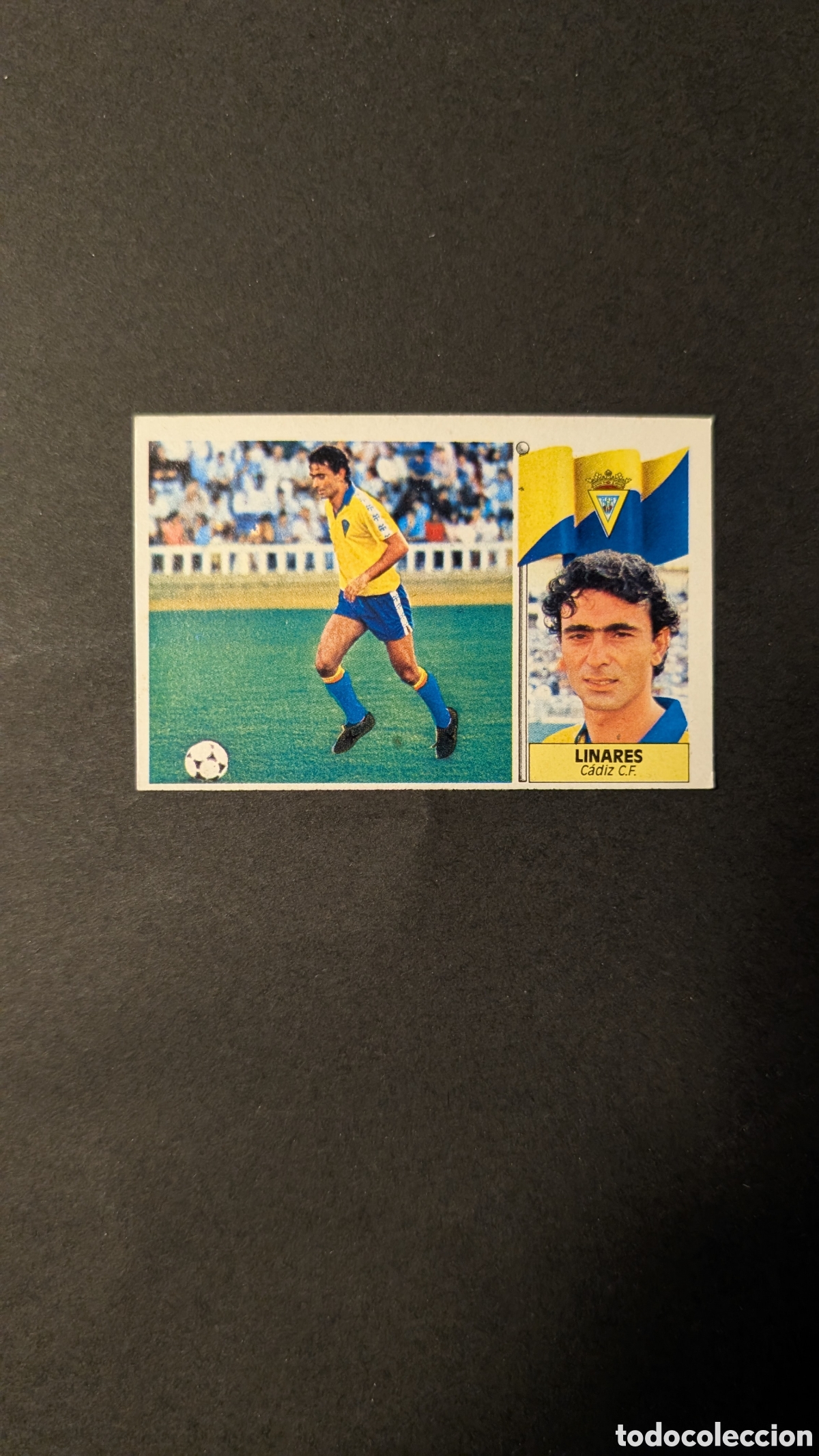 Football Stickers: L1 LINARES CADIZ COLOCA LIGA ESTE 1986/87 86 87 NUNCA PEGADO SIN PEGAR