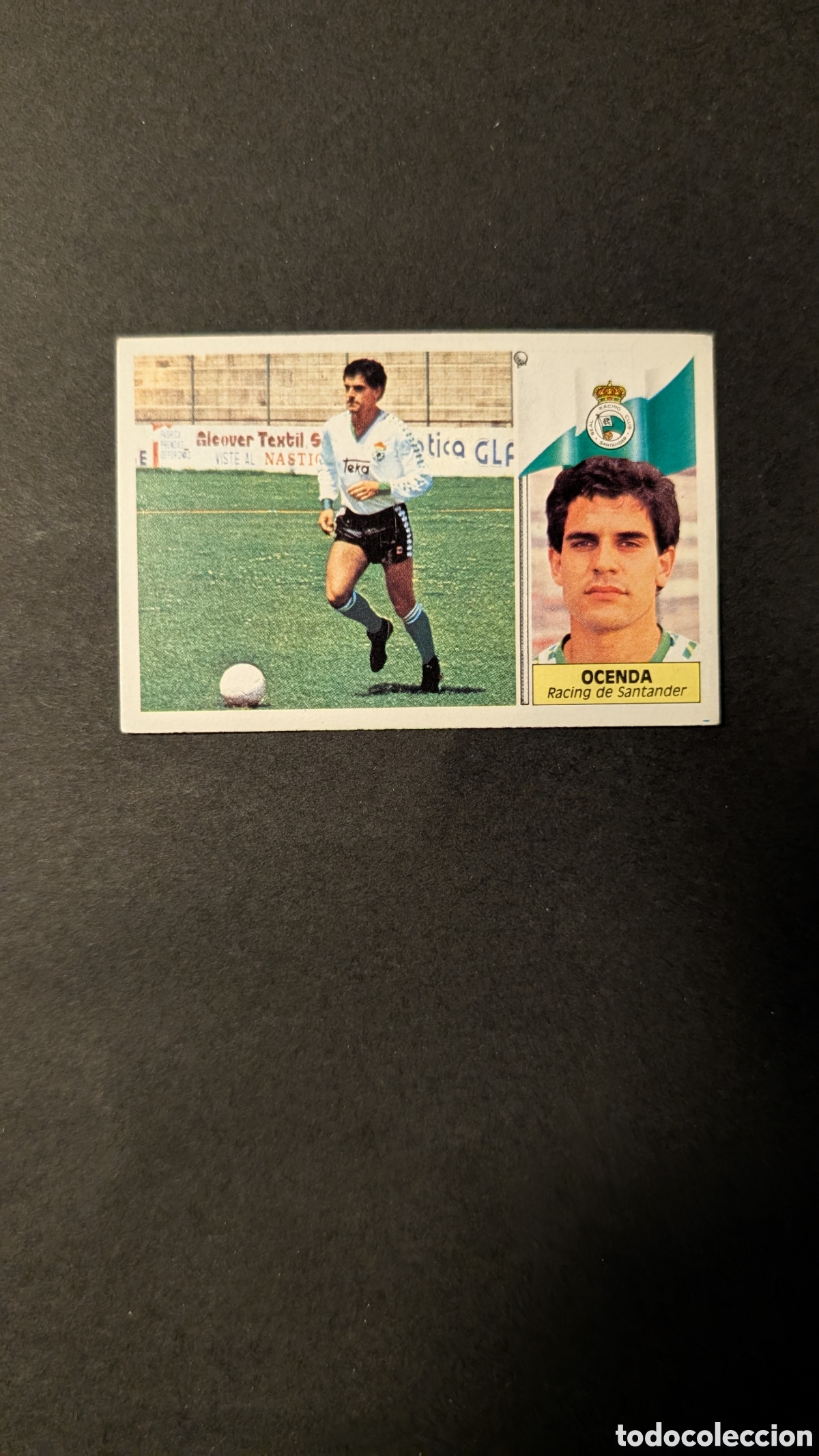 Football Stickers: L1 OCENDA RACING SANTANDER COLOCA LIGA ESTE 1986/87 86 87 NUNCA PEGADO SIN PEGAR