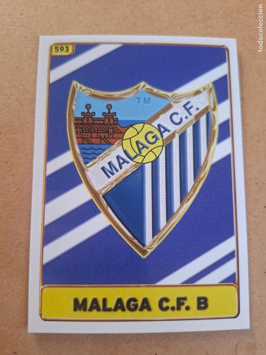 Cromos de f&uacute;tbol: MUNDICROMO 2004 2005 04 05 - 593 ESCUDO M&Aacute;LAGA C.F.