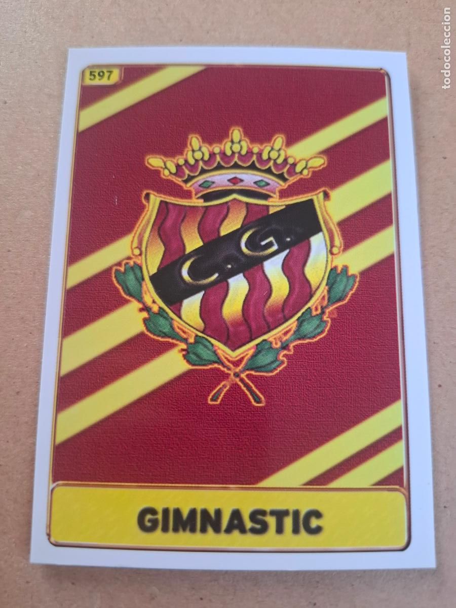 Cromos de f&uacute;tbol: MUNDICROMO 2004 2005 04 05 - 597 ESCUDO GIMNASTIC