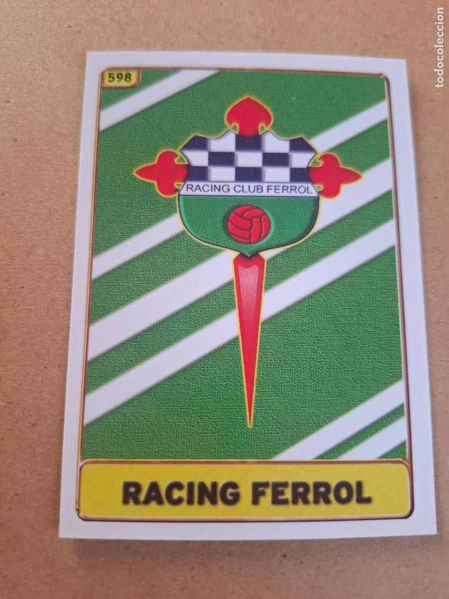 Cromos de f&uacute;tbol: MUNDICROMO 2004 2005 04 05 - 598 ESCUDO RACING FERROL